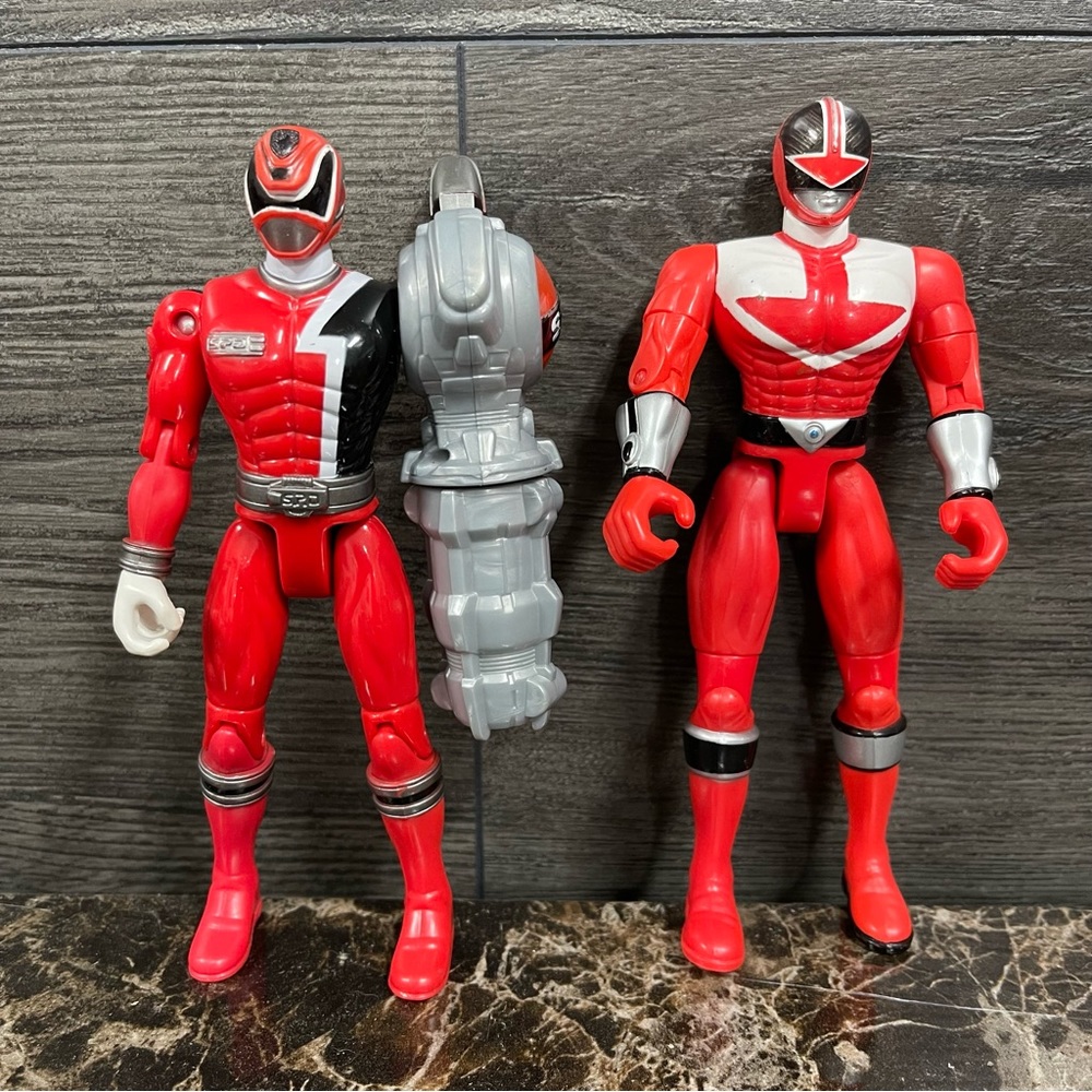 Time Force Power Rangers and Cyberarm Power Ranger